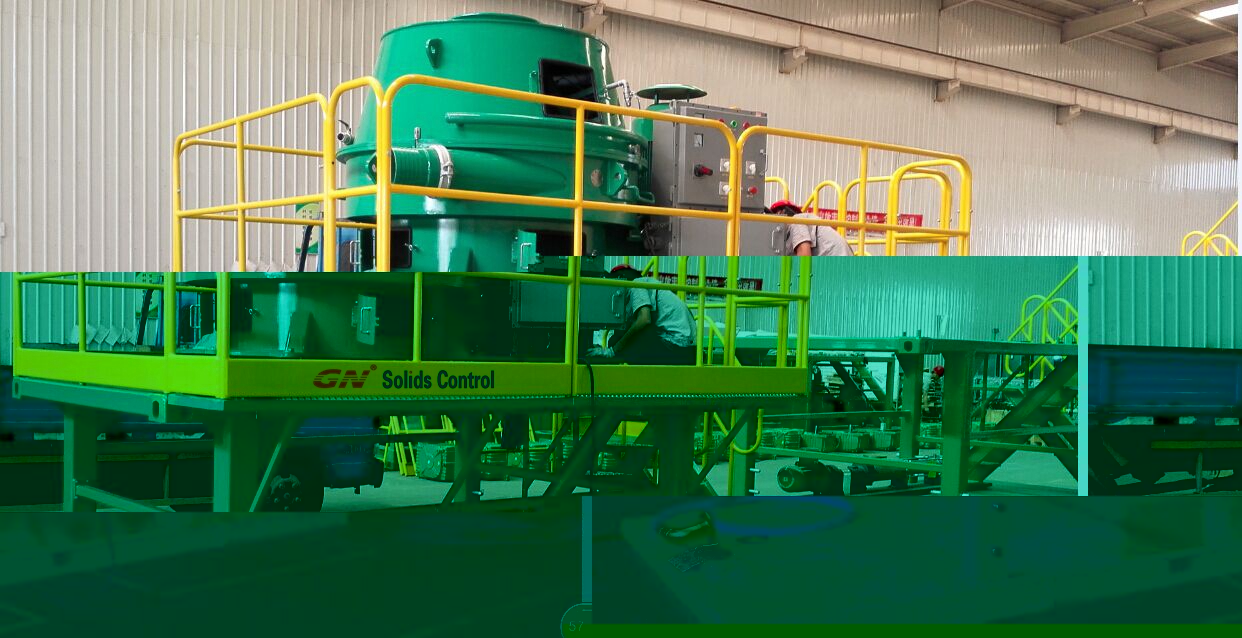 0614 cutttings dryer with skid