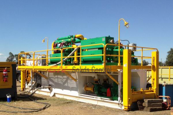 20131109 mud  processing system start operation in nsw australia