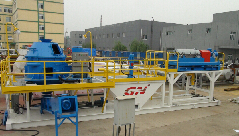 GN vertical cuttings dryer