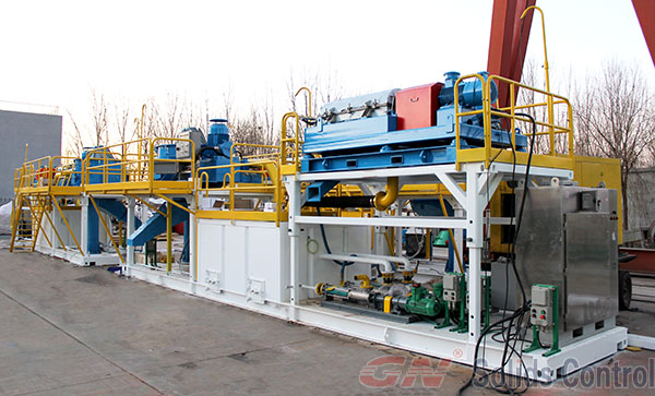 cuttings drying system before shipping